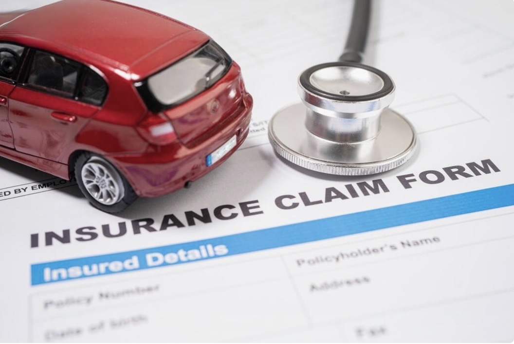 Insurance claim documents used for auto repair claim support